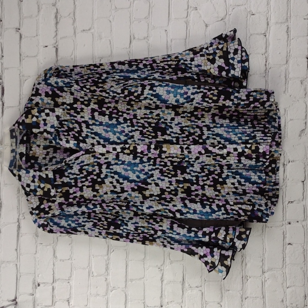 Essentials By Milano Blouse Size M